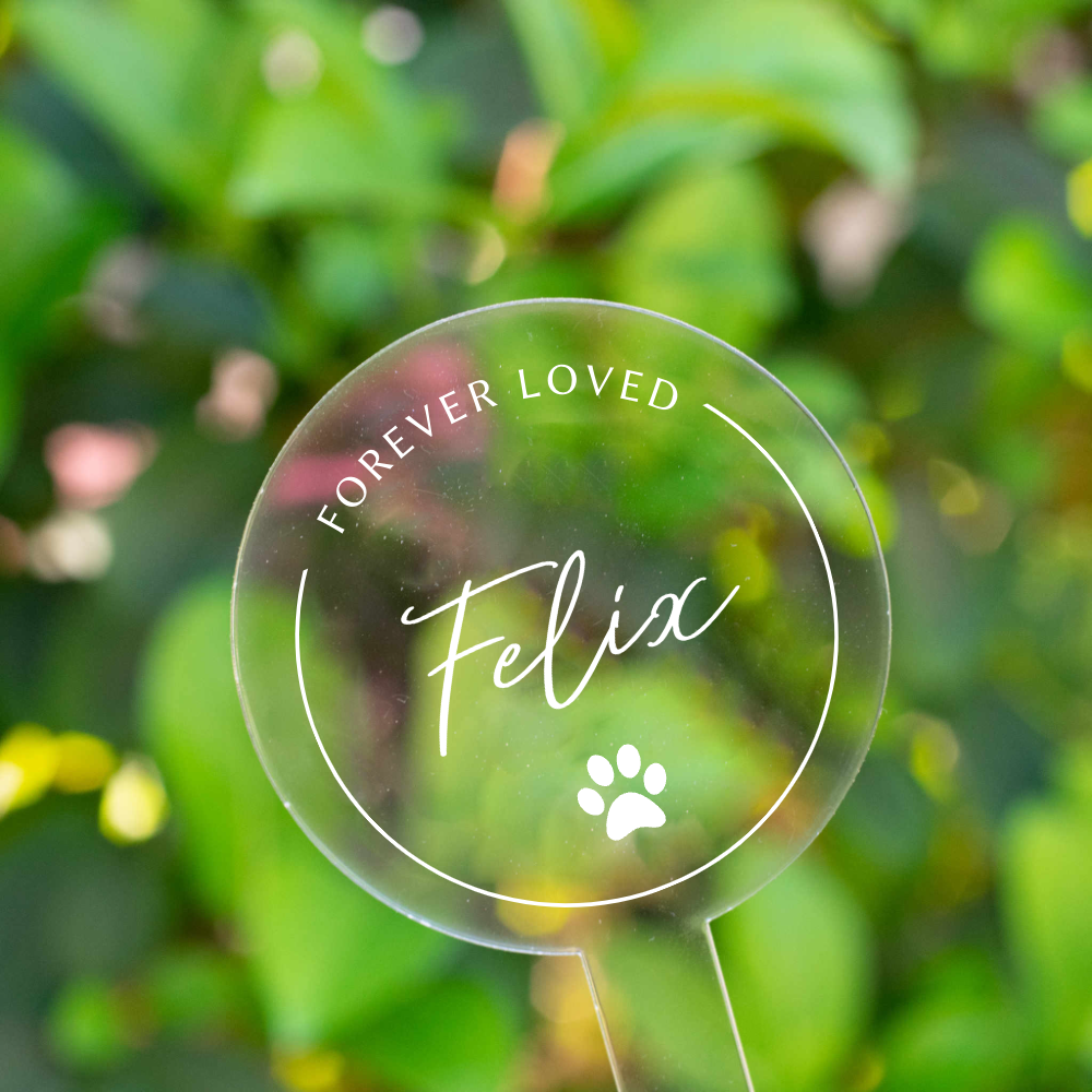 Pet Loss Custom Garden Stake image number null